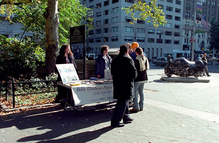 The Billy Graham Prayer center was set up in New York City following the events of September 11, 2001. Soon after, the idea of a Rapid Response Team was conceived.