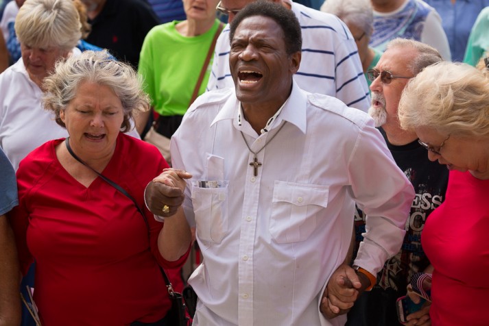 Wednesday's Decision America Tour gathering was the second-most so far this year as people gathered for a time of spirited prayer and worship. Four stops remain on the tour, and next, Franklin Graham will visit Ohio on Thursday.