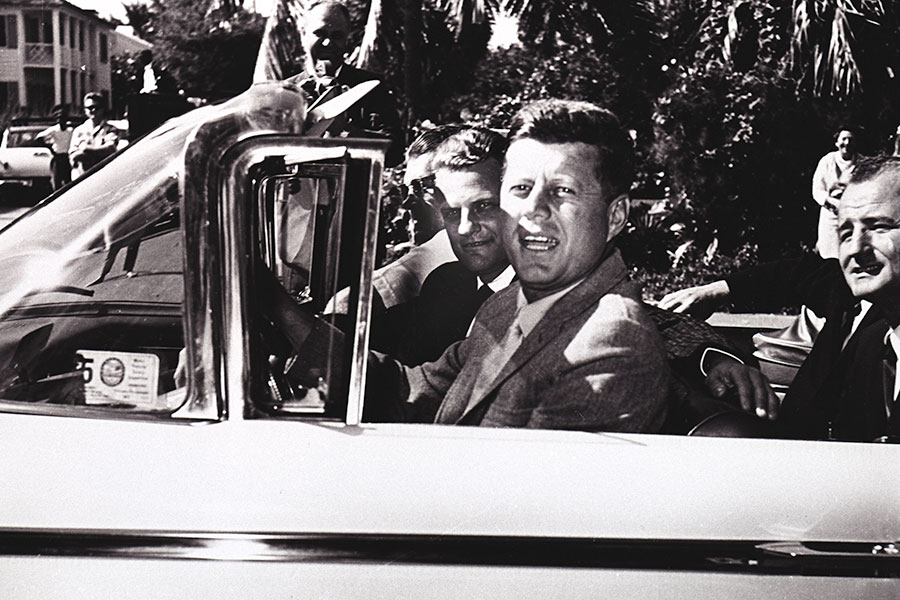 Billy Graham with JFK