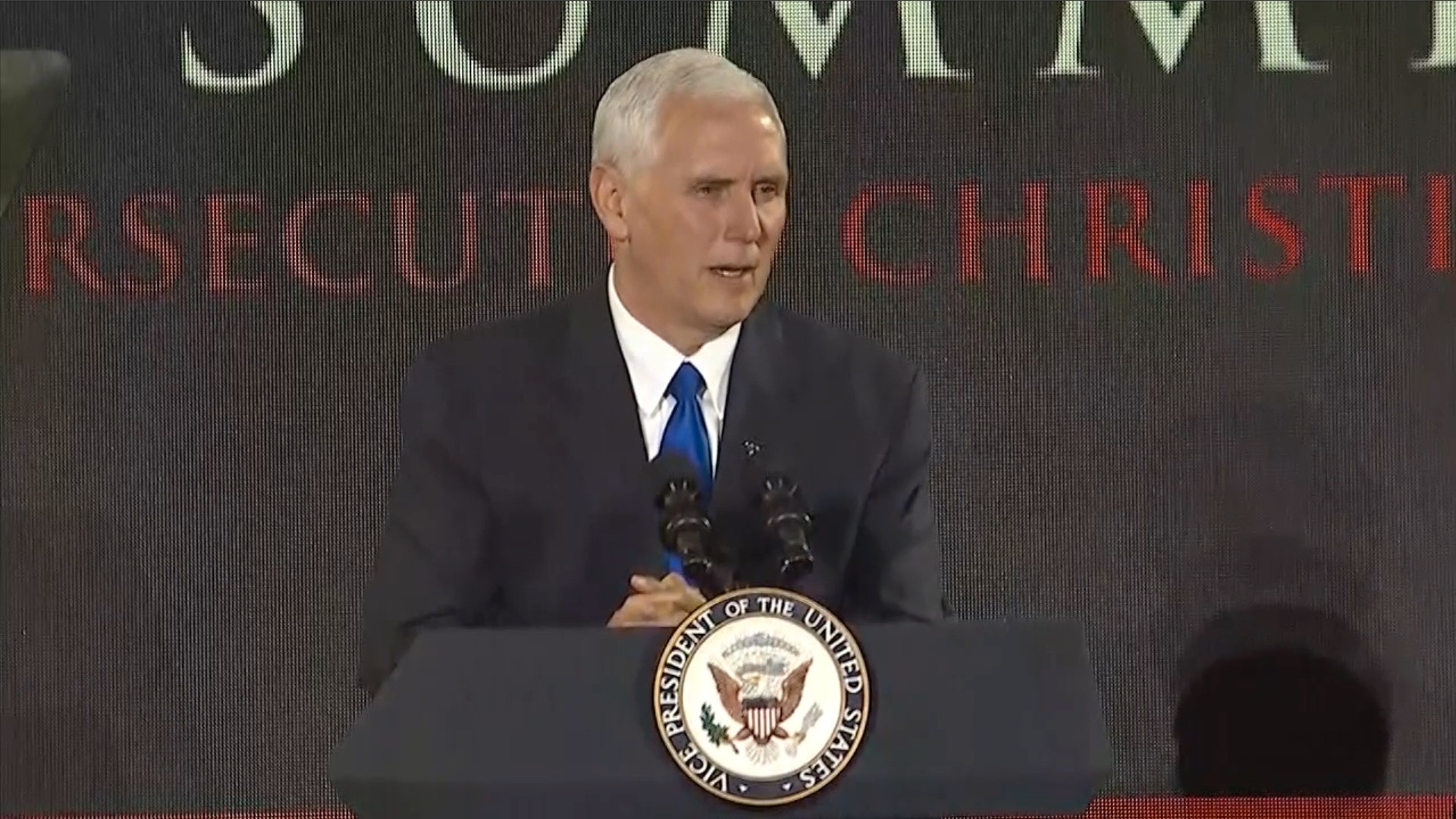 Vice President Mike Pence: Christianity is Under Siege