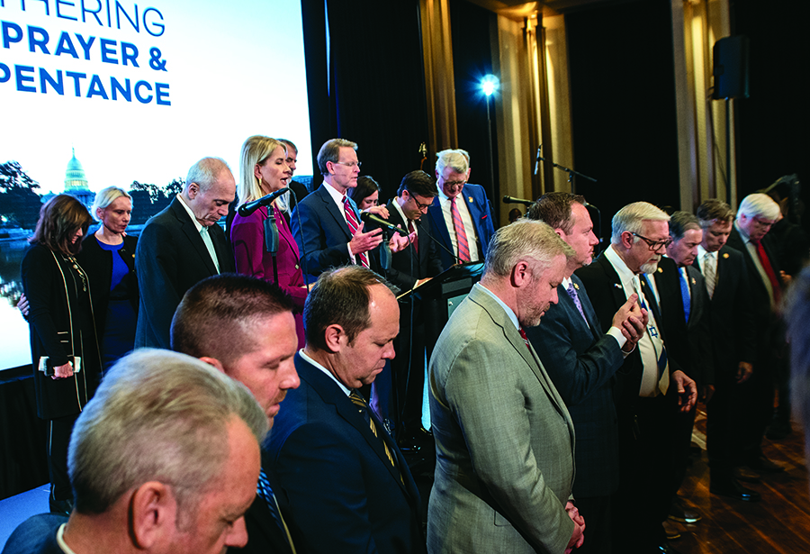 National Leaders Gather to Pray and Repent