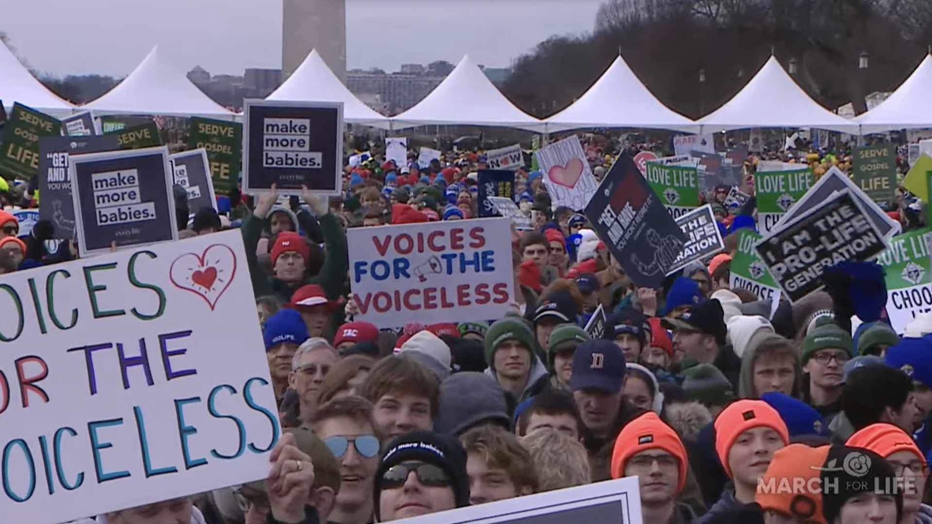 Thousands March for Life in Washington, D.C.