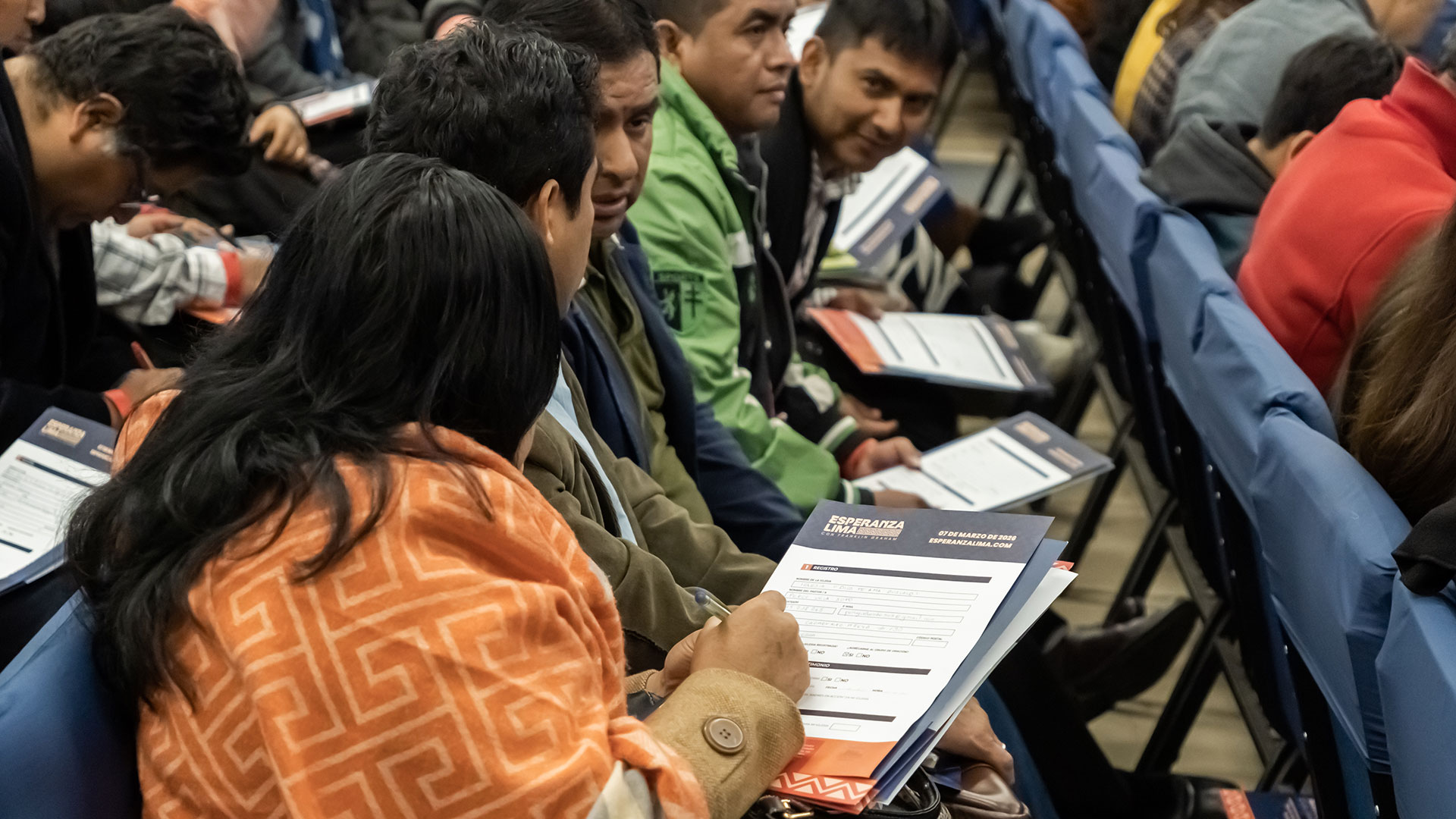 Esperanza Lima with Franklin Graham is coming to the area in early March. At the launch event in August, pastors and other believers learned how they could be part of the upcoming outreach.