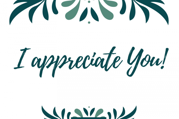 Free Printable I Appreciate You Cards