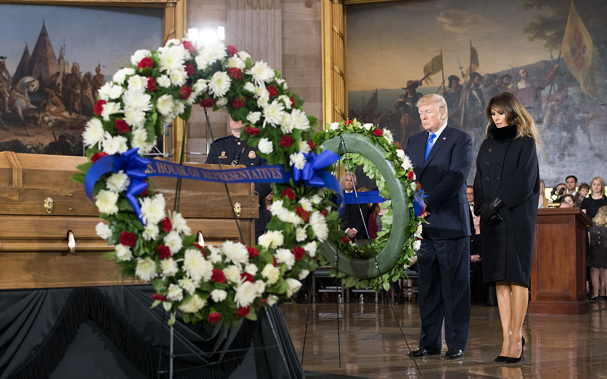 Trump Wreath