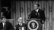 Billy Graham at the 1963 National Prayer Breakfast