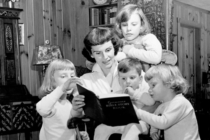 Ruth and children