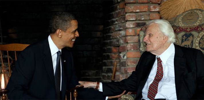 obama and billy graham