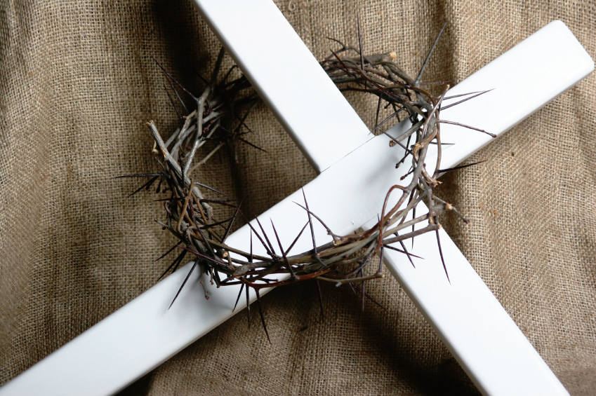 cross with thorns