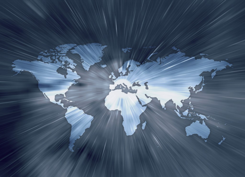 world map