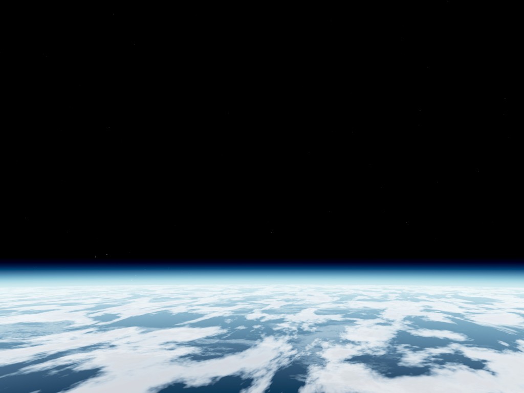 earth from space