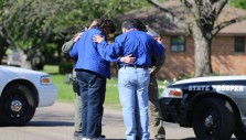 Chaplains Offer Quiet Support at Texas Memorials