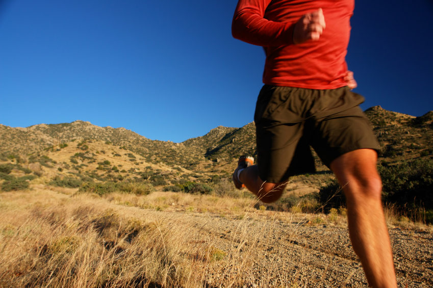man running