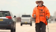 Pastor Hits Halfway Point in Walk Across America