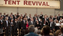 The Gaithers at the Billy Graham Library