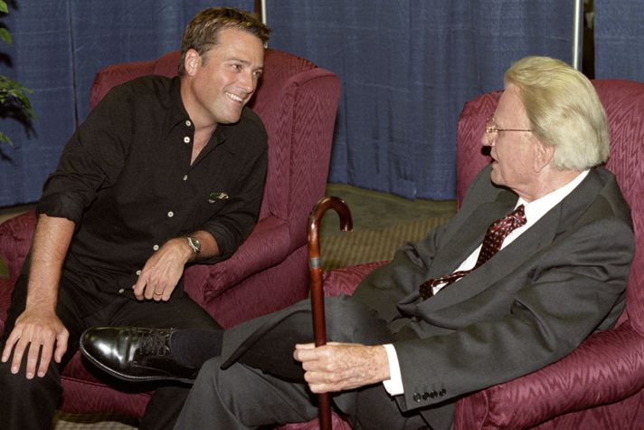 Michael W. Smith and Billy Graham