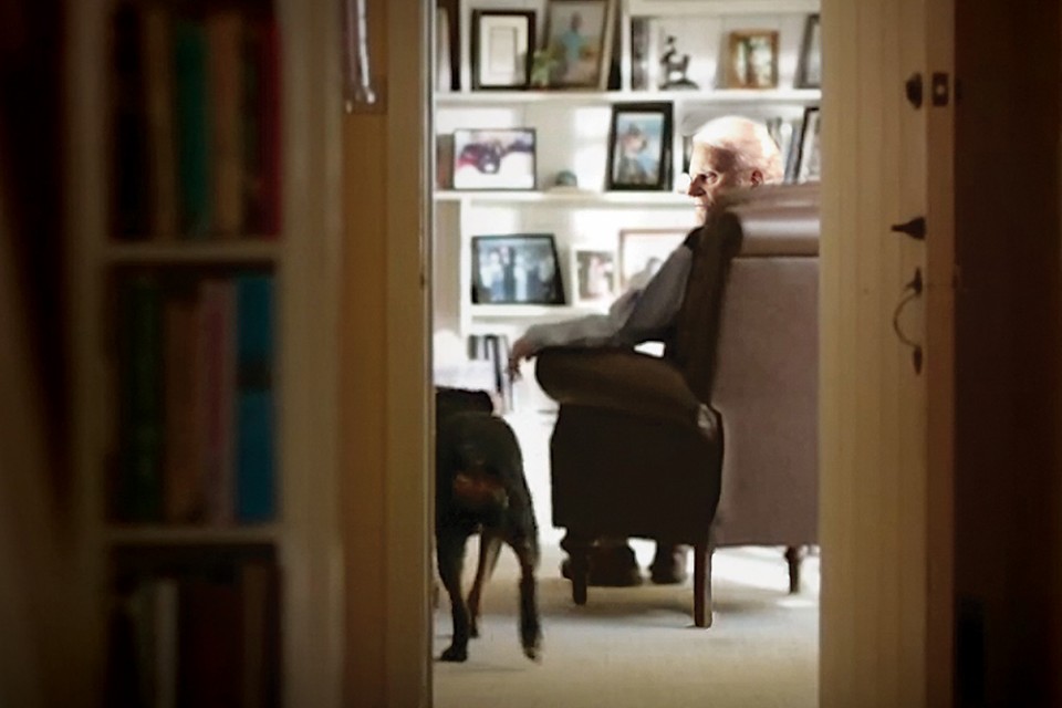 Billy Graham at home