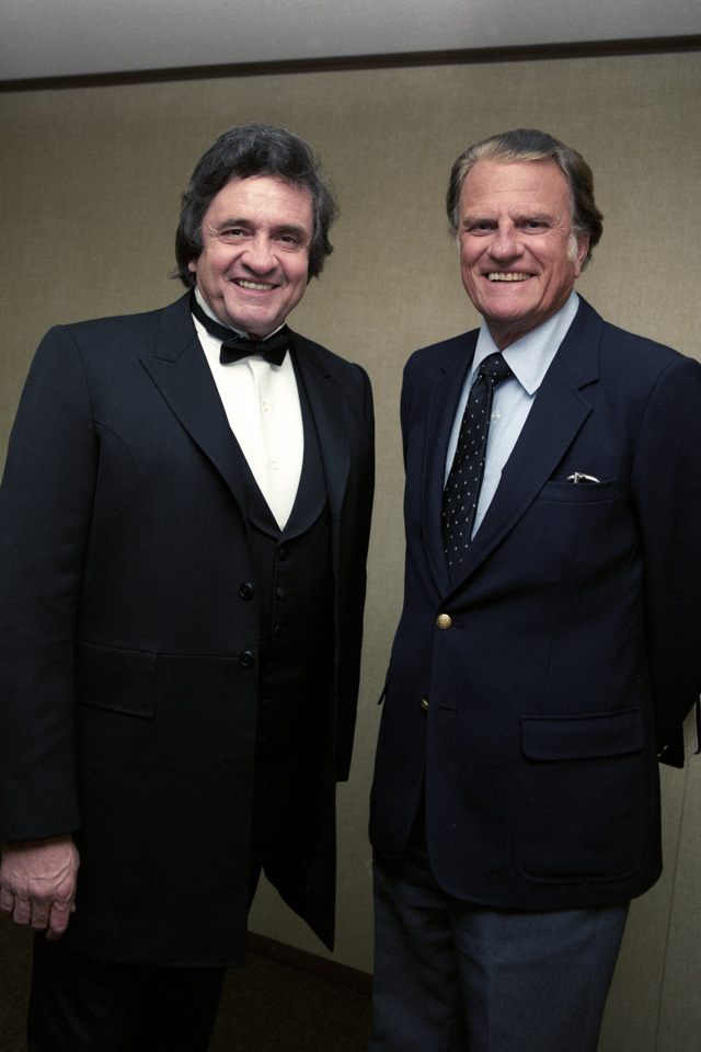 Billy Graham and Johnny Cash
