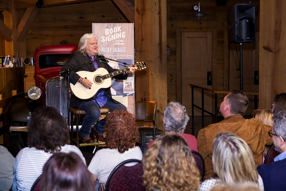 Ricky Skaggs Library March 2014
