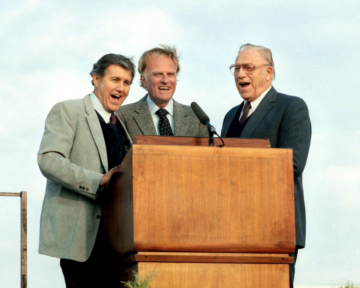 Cliff Barrows, Billy Graham & George Beverly Shea