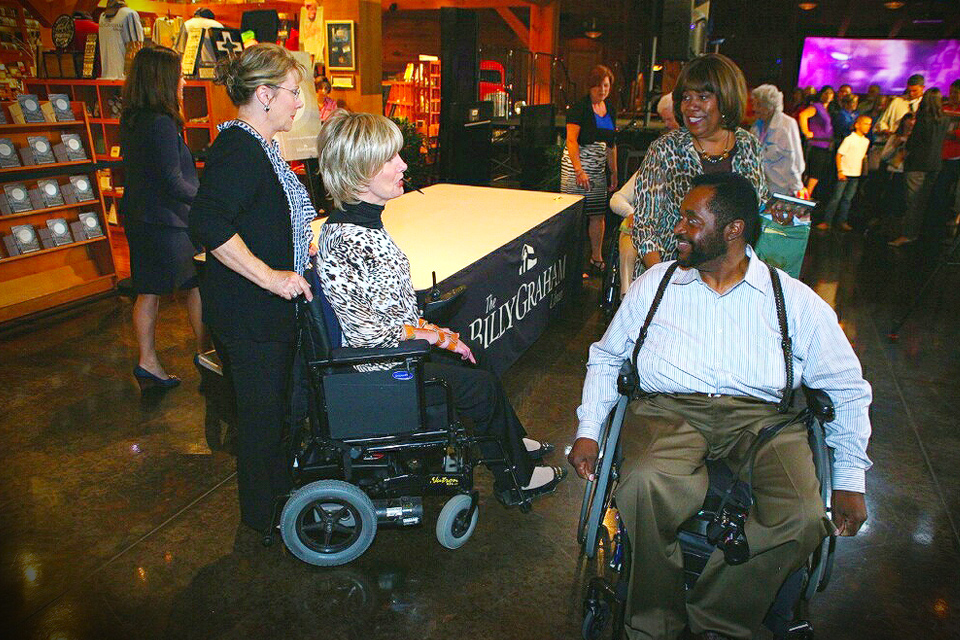 Joni Eareckson Tada and James Gray