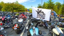 1,500 Bikers Come to Billy Graham Library