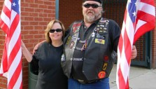 Tough Bikers with Tender Hearts Share Gifts and Gospel with Children