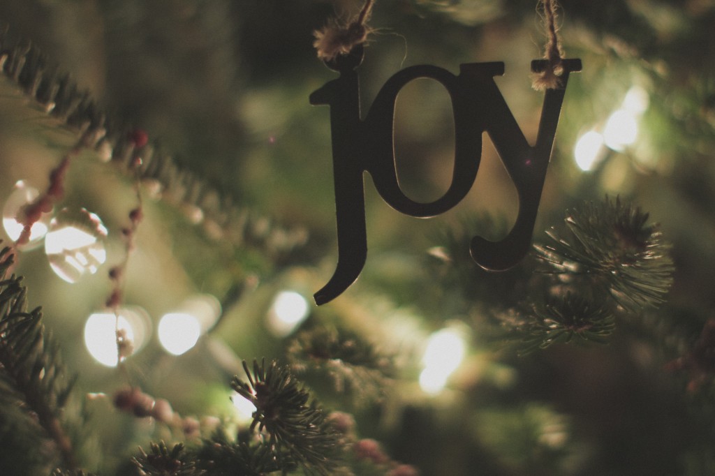 Joy ornament