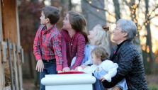 Christmas at the Library Kicks Off With Greetings from Graham Family