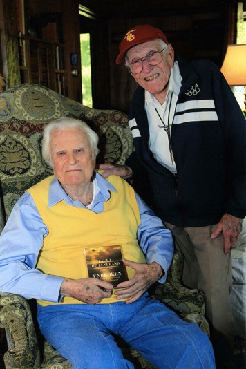 Billy Graham and Louis Zamperini
