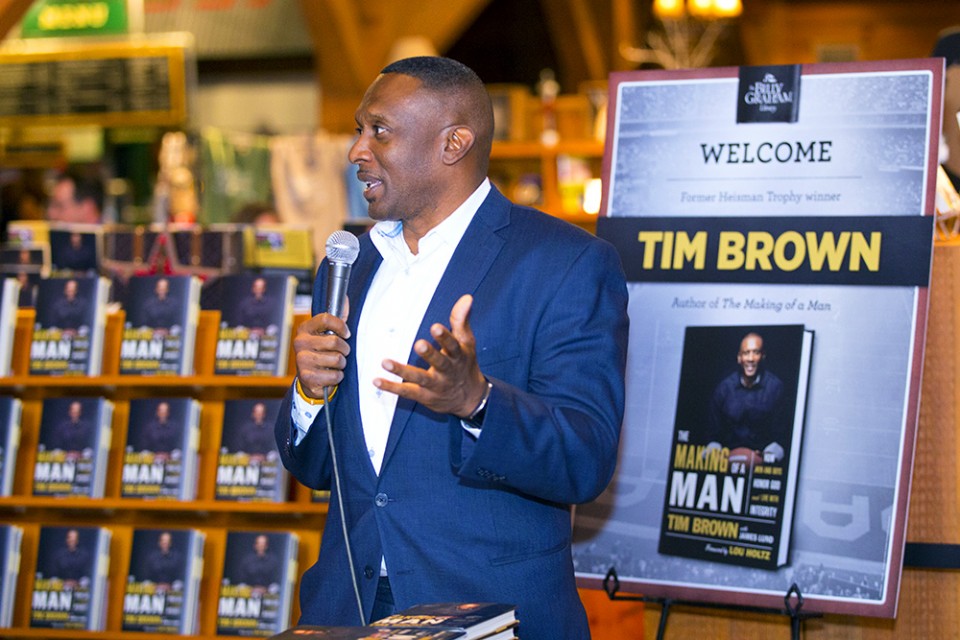 Tim Brown speaking