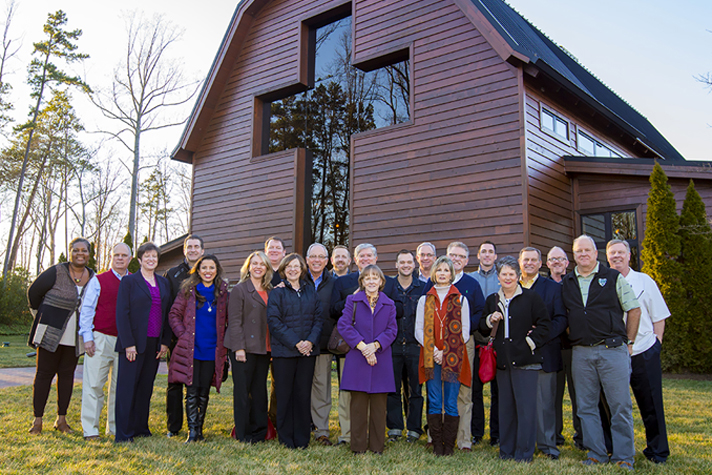 Ministry leaders at Library