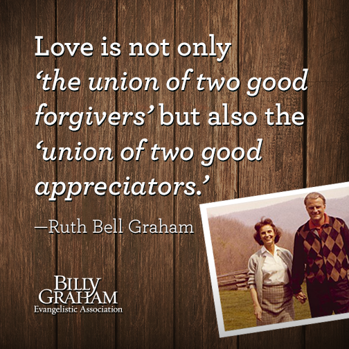 Ruth Graham quote