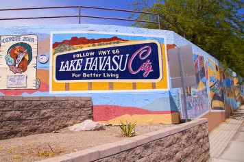 Lake Havasu sign
