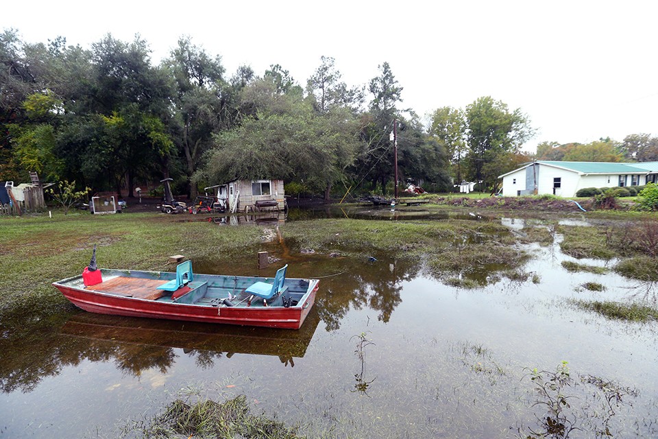 boat in yard