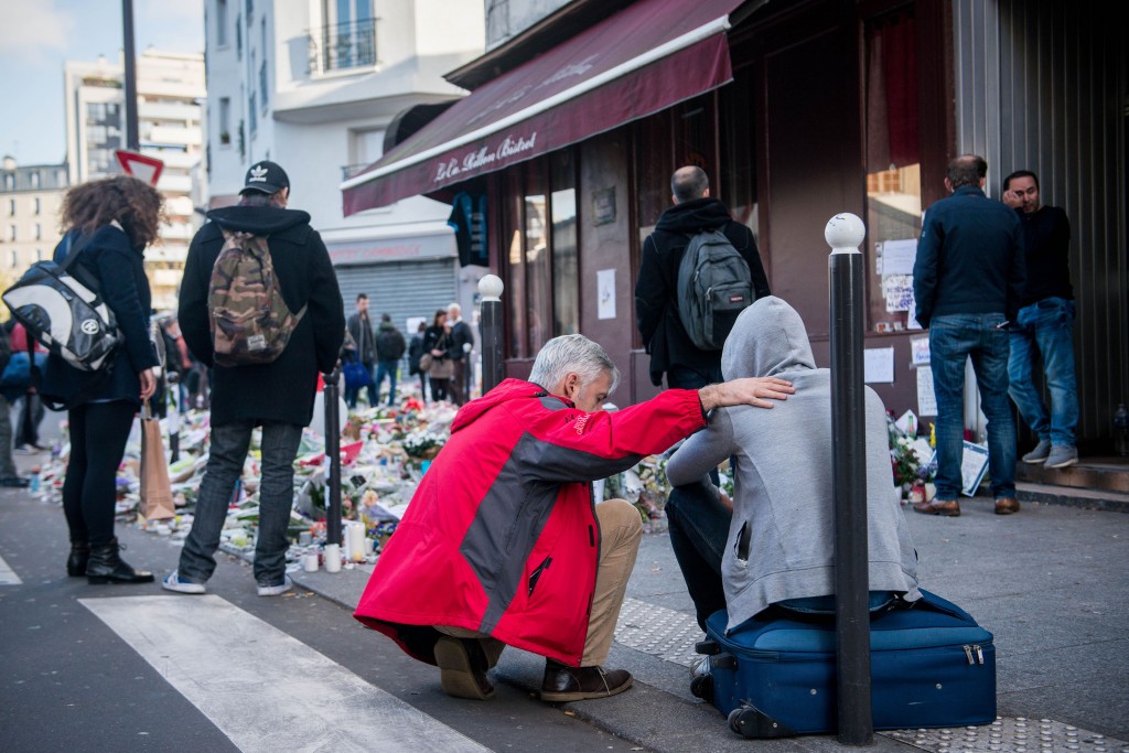 chaplain ministering in Paris