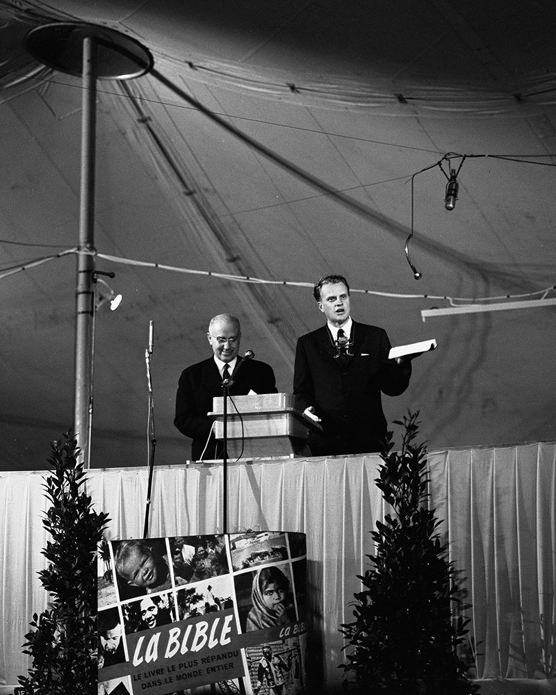 Billy Graham in Paris, 1963