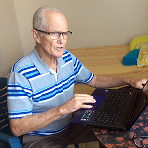 Retired doctor Bob Milton now lives in Ecuador and serves with the online Search for Jesus ministry.