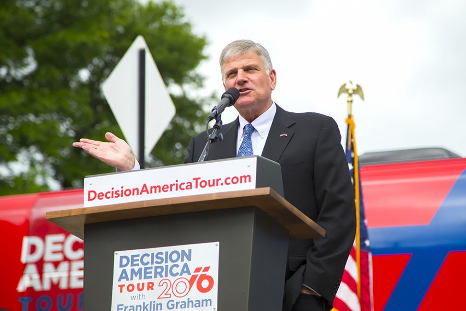 Franklin Graham in Tennessee