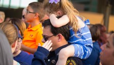 Dallas Rallies Around Officers, Families at Candlelight Vigil