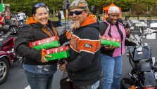 Bikers With Boxes: Over 5,400 Shoeboxes Packed for Operation Christmas Child