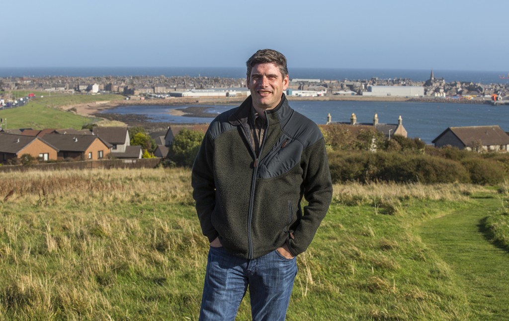 Will Graham in Peterhead, Scotland