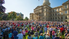 Thousands Rally in Michigan to Live Out Their Faith in Public
