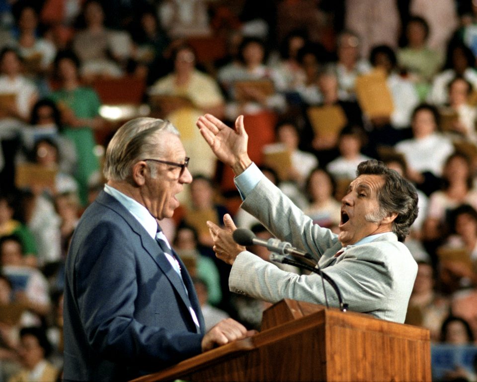 Cliff Barrows and George Beverly Shea