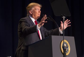 President Donald Trump at National Prayer Breakfast