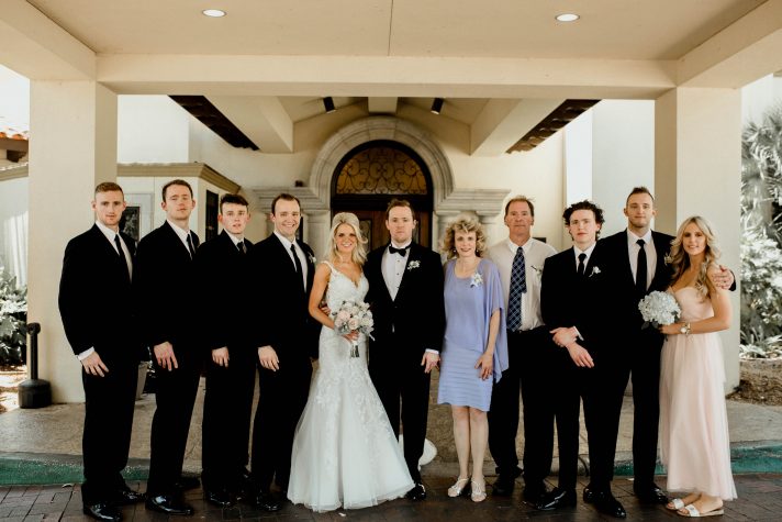 wedding group photo
