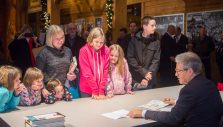 Eric Metaxas Visits During Christmas at the Billy Graham Library