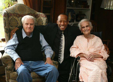 Billy Graham, Ruth Graham, Huntley Brown