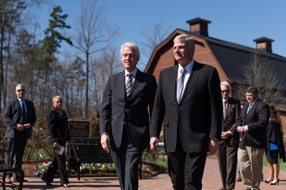 President Clinton and Franklin Graham