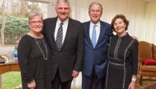 ‘God Bless Billy Graham’: Former President George W. Bush and First Lady Laura Bush Visit Grahams